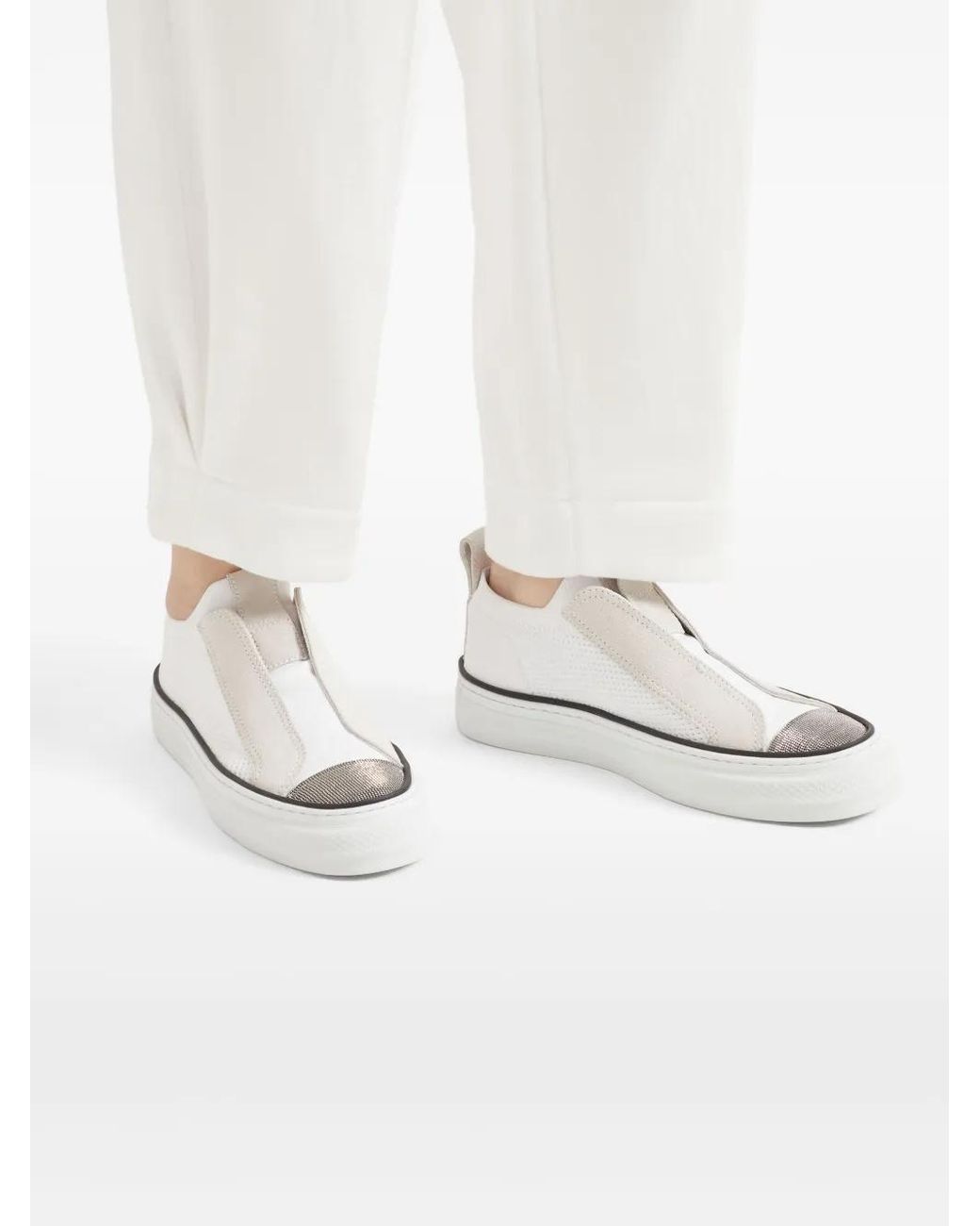 Brunello Cucinelli White Sneakers