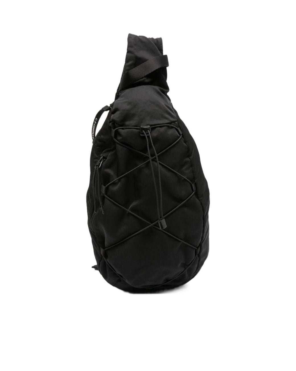 C P Company Green Technical Sling Shoulder Bag for men