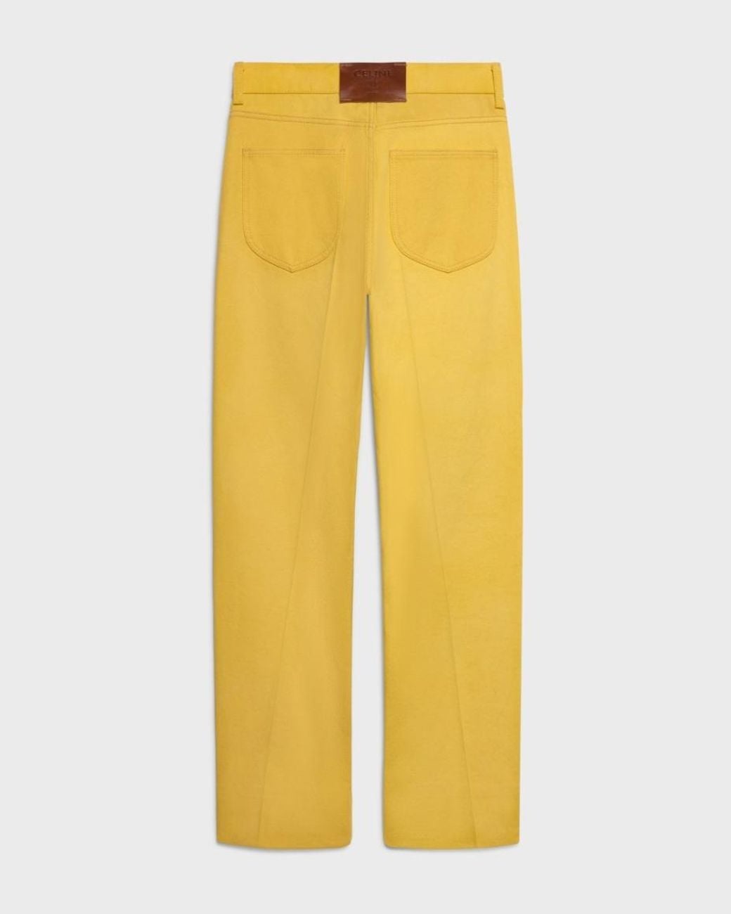 Céline Yellow Boyfriend Jeans 002 for men