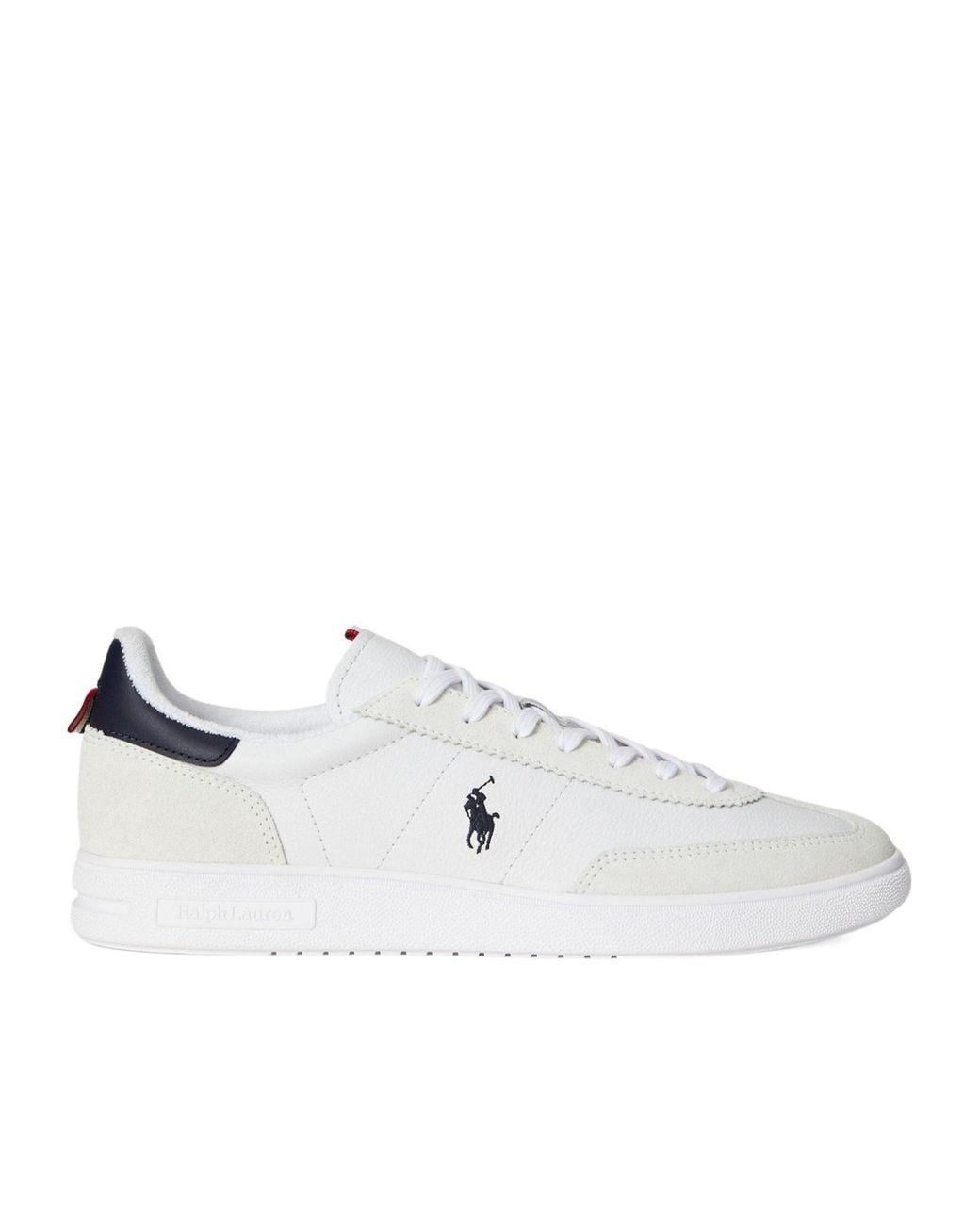 Polo Ralph Lauren White Low-Top Sneakers for men