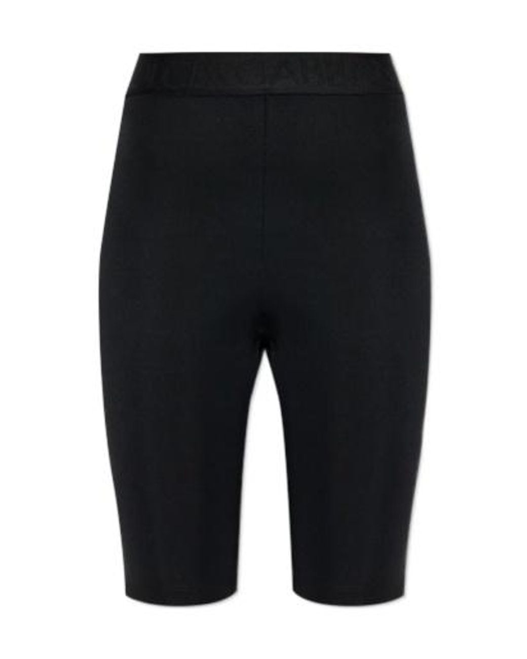 Dolce & Gabbana Black Logo Waistband Leggings