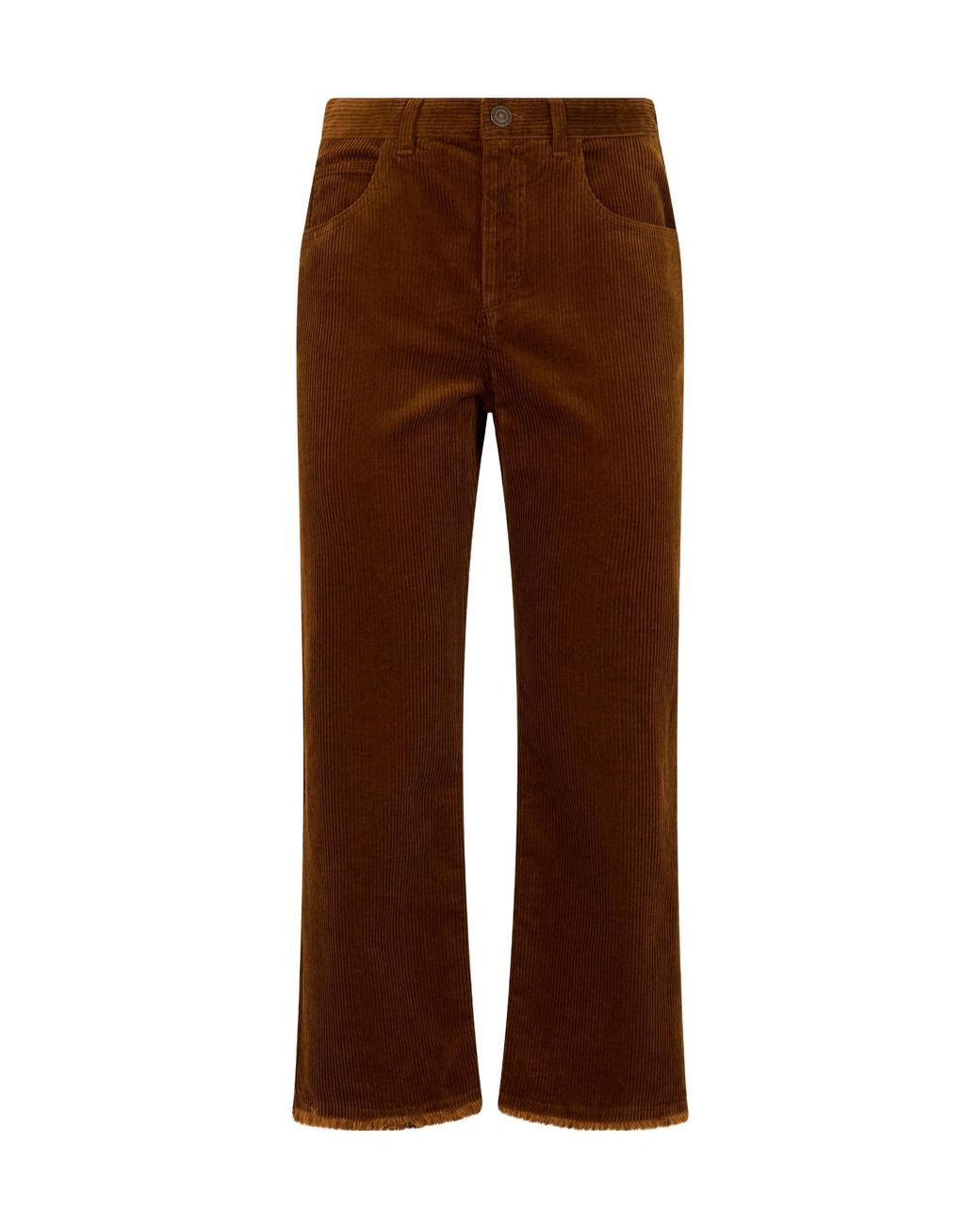 Isabel Marant Brown Isabel Marant Étoile Flared Corduroy Pants
