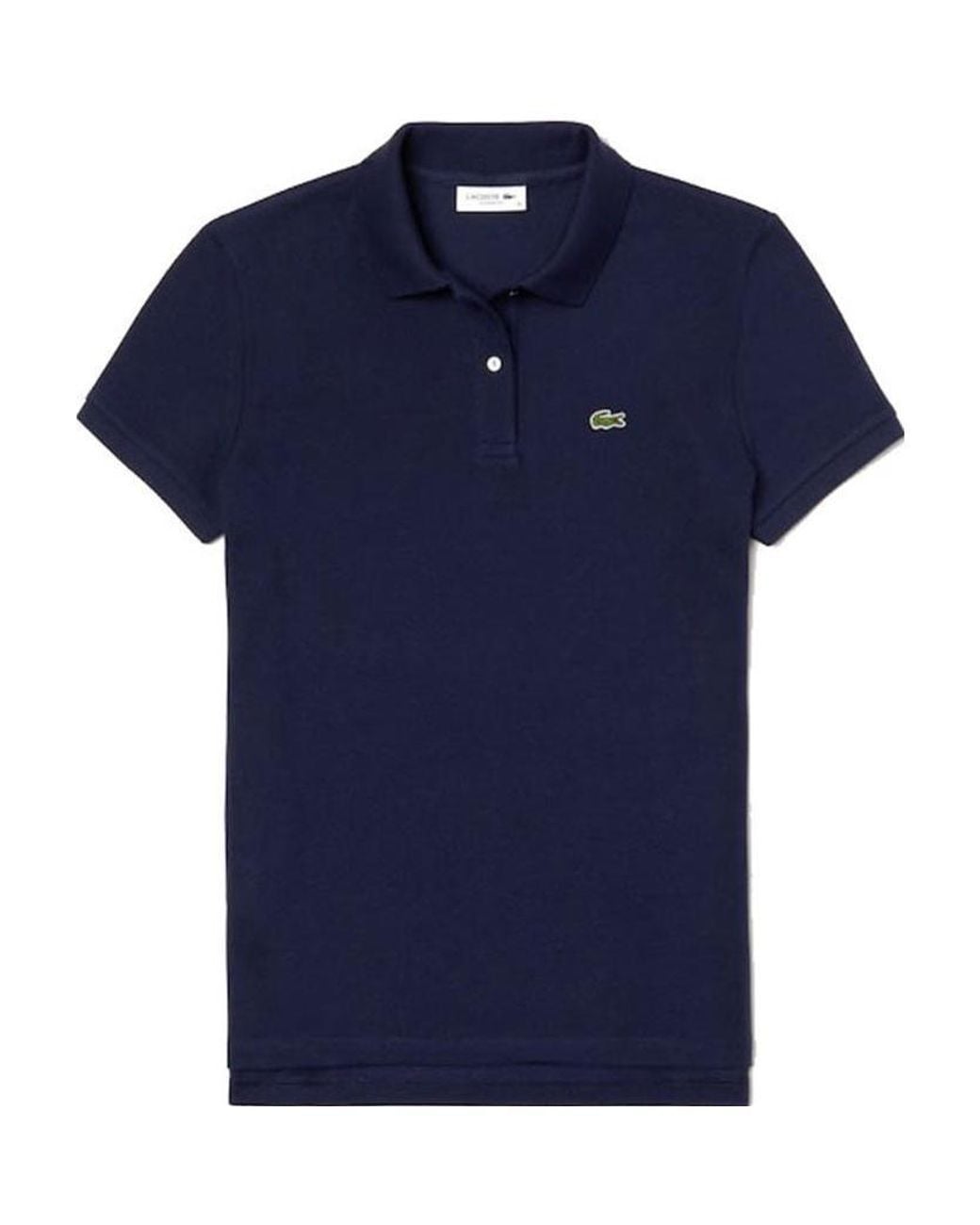Lacoste Black Buttoned Polo Shirt