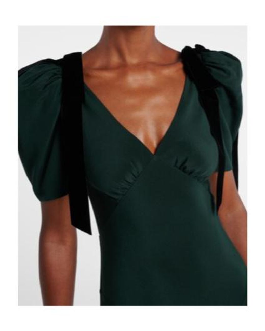 Rodarte Black Bow-Detail Silk Cocktail Dress