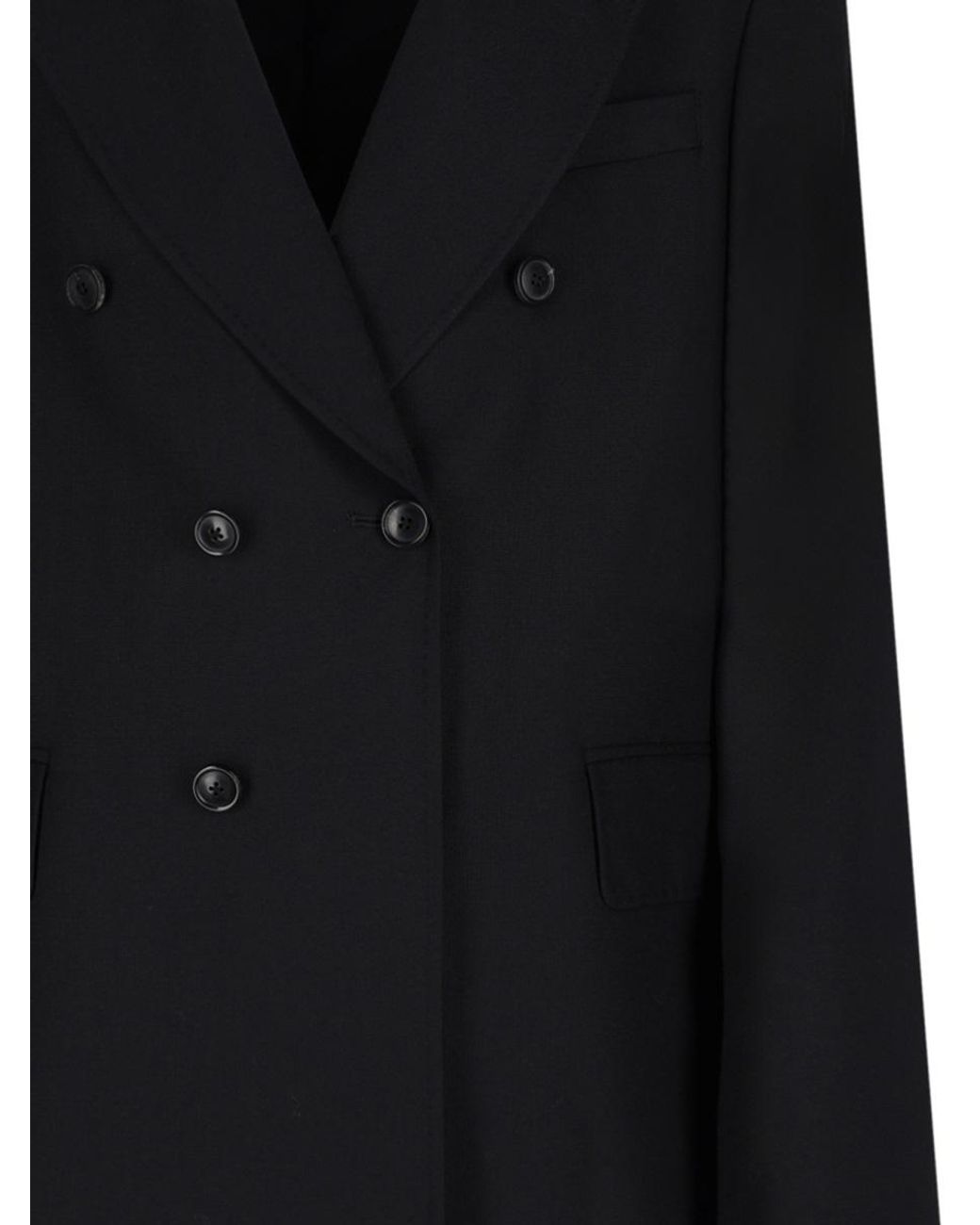 Our Legacy Black Double-Breasted Jacket for men