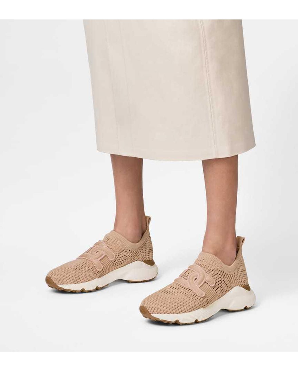 Tod's Pink Kate Slip-On Sneakers