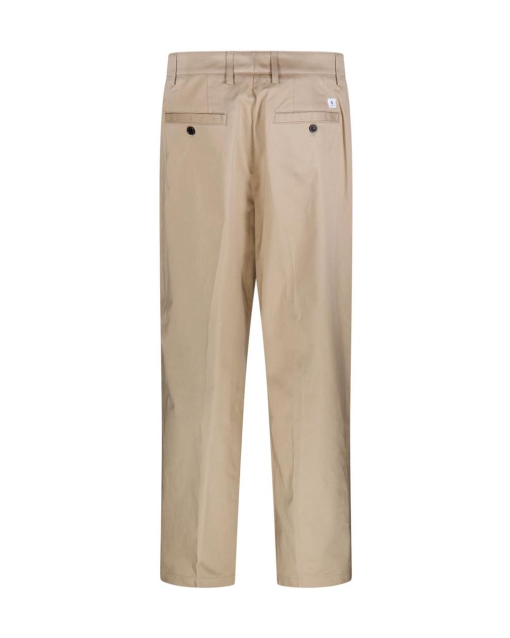 Department 5 Natural Pleated Chino Pants for men