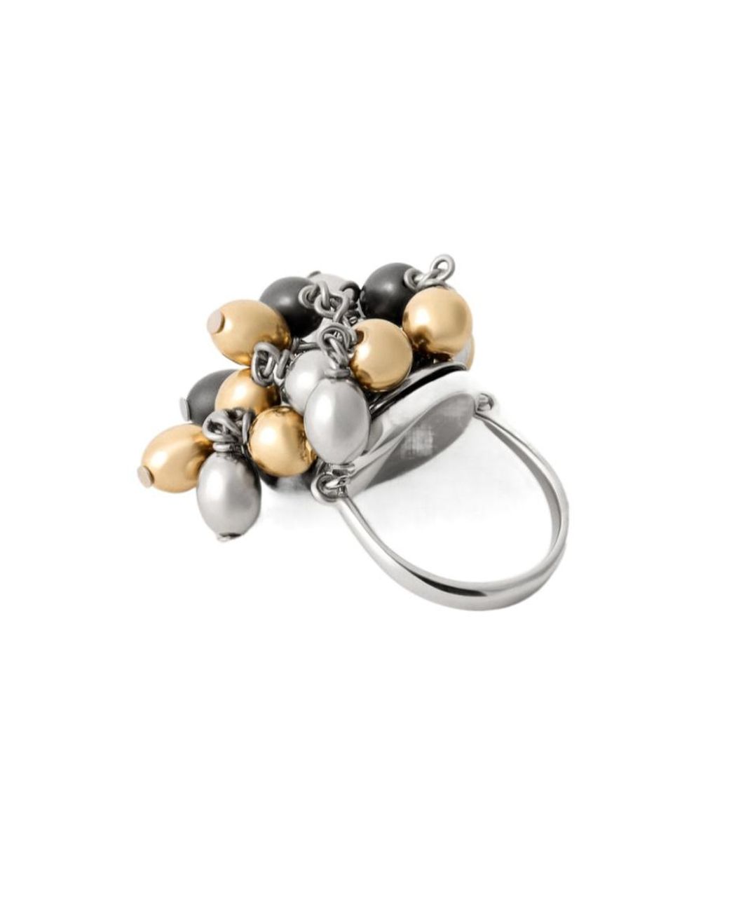 Lemaire White Bague Seeds Ring