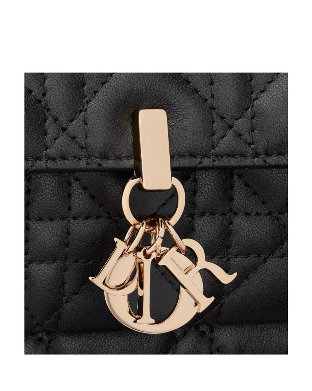Dior Black Lady Chain Shoulder Bag