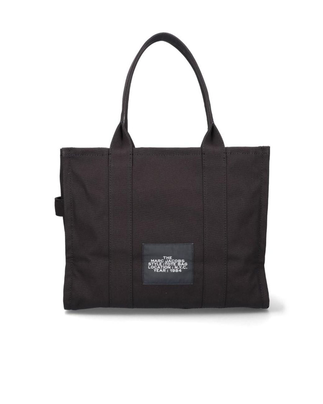 Marc Jacobs Black Logo Printed Handbag
