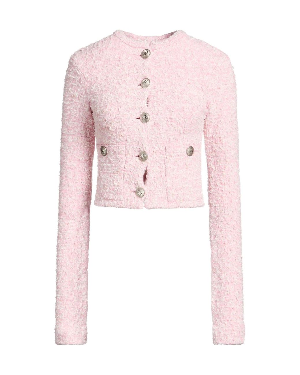Balenciaga Pink Solid Color Jackets