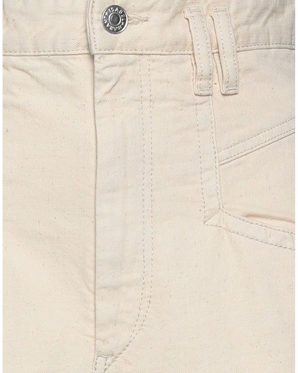 Isabel Marant Natural Slim-Fit Jeans