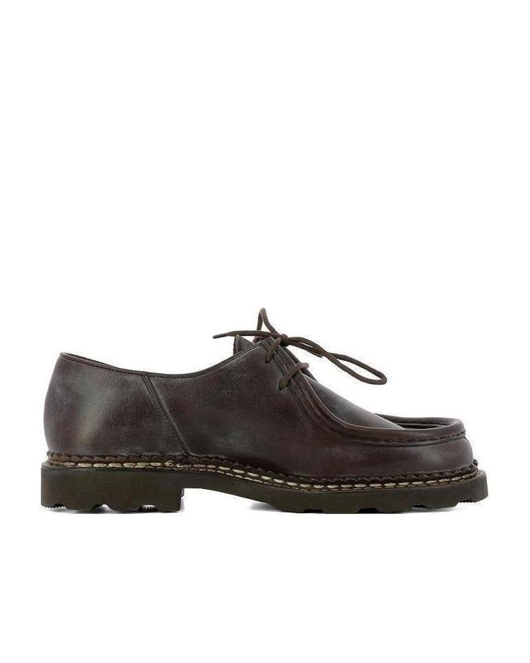 Paraboot Brown Michael Lace-Up Shoes for men