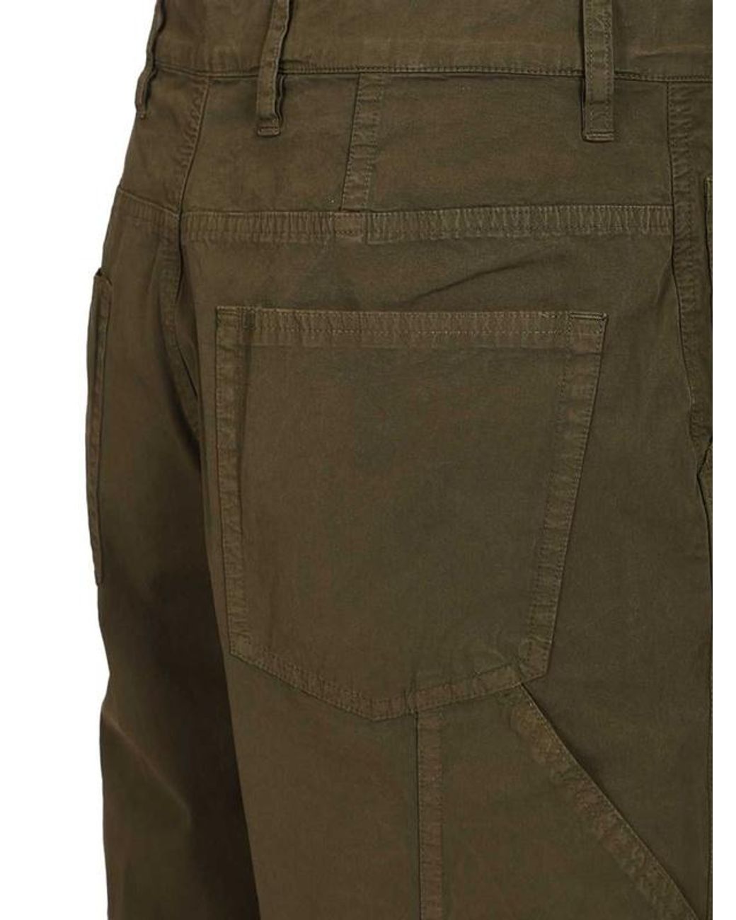 Dries Van Noten Green ドリス ヴァン ノッテン ピッカービーズ ストレートレッグ ジーンズ for men