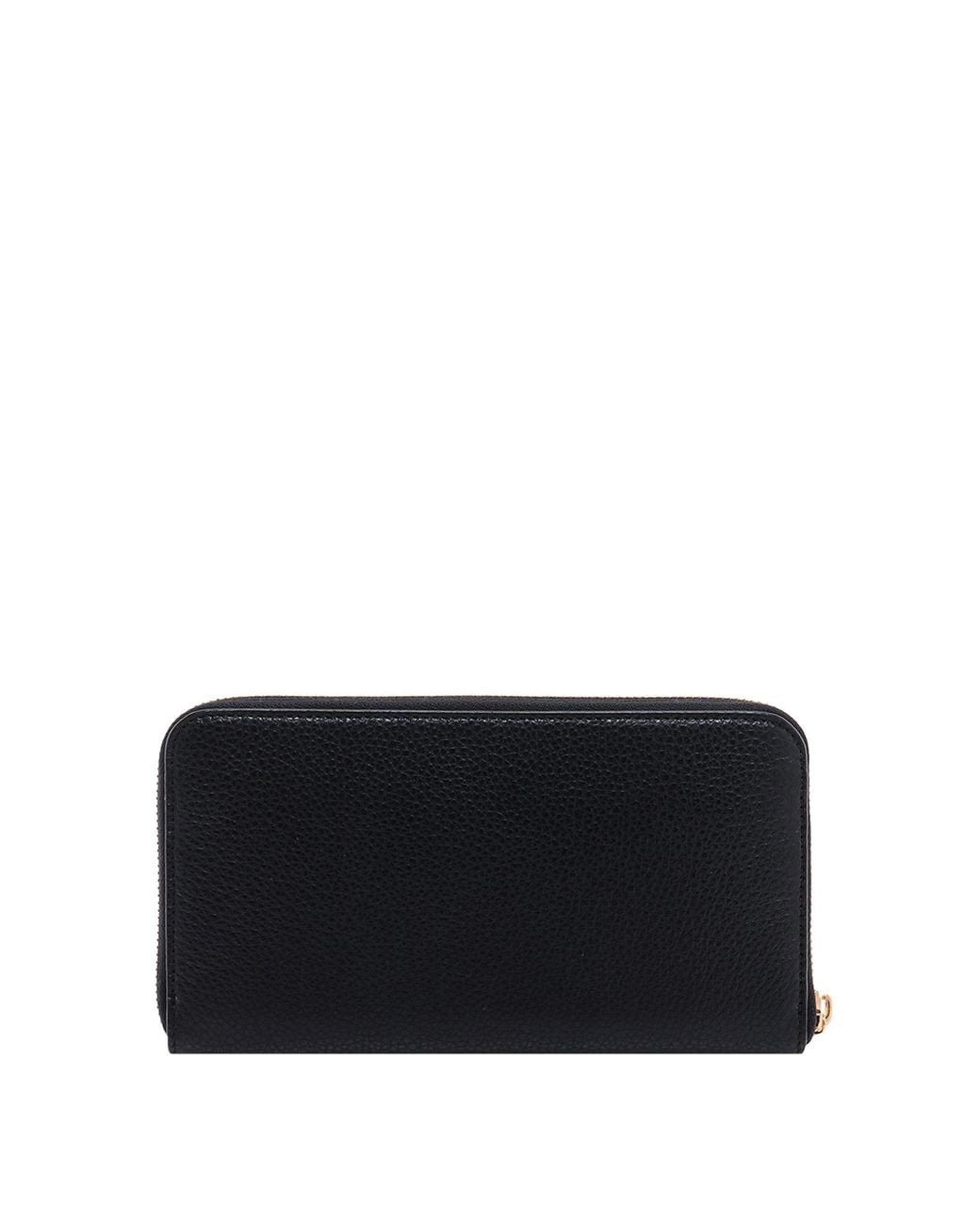 Ferragamo Black Logo Wallet