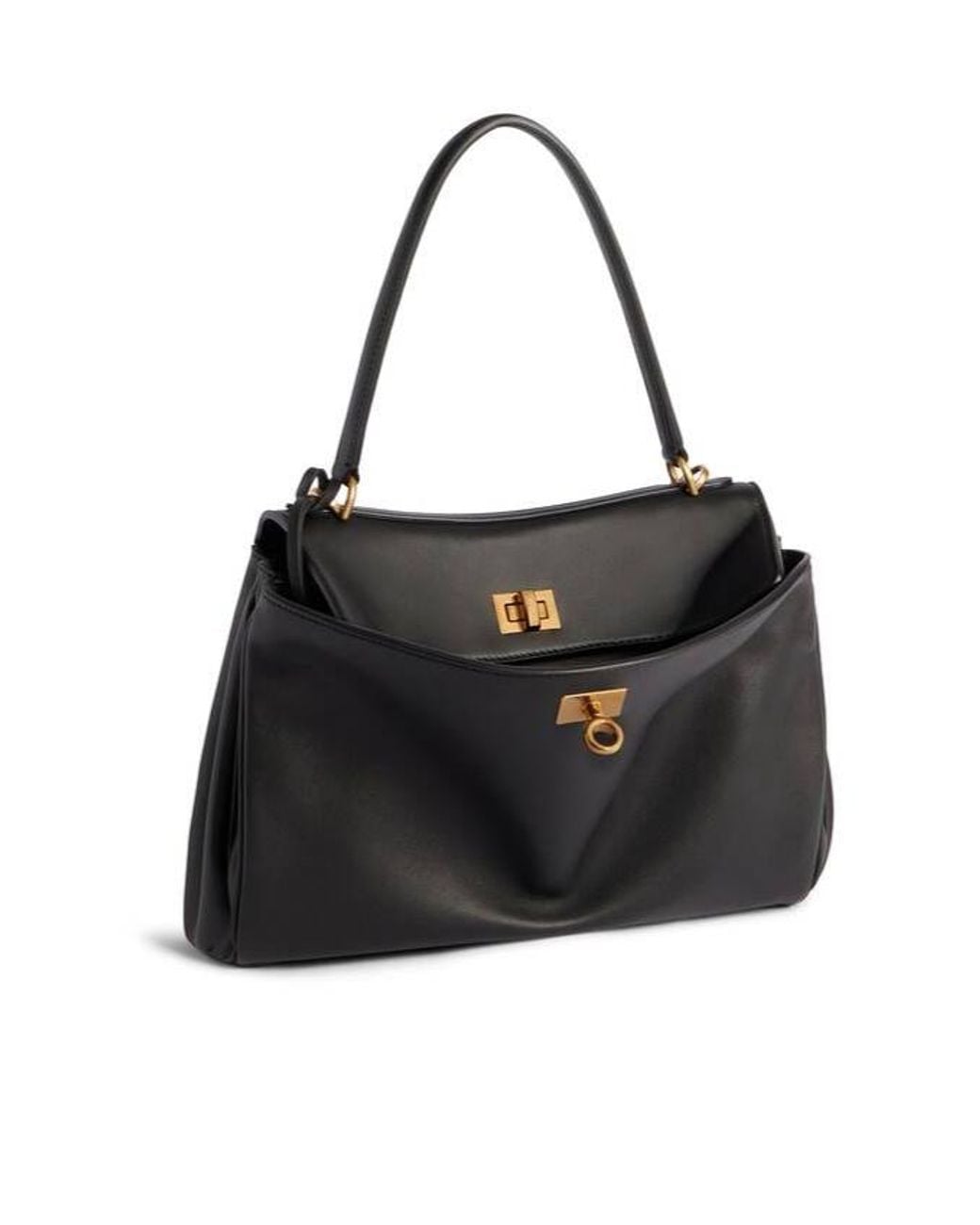 Balenciaga Black Rodeo Small Top Handle Bag