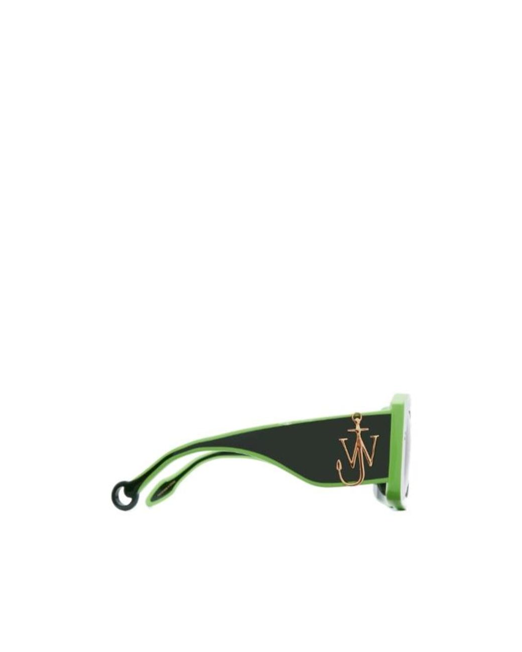 J.W. Anderson Green Jw Anderson Square-Frame Sunglasses