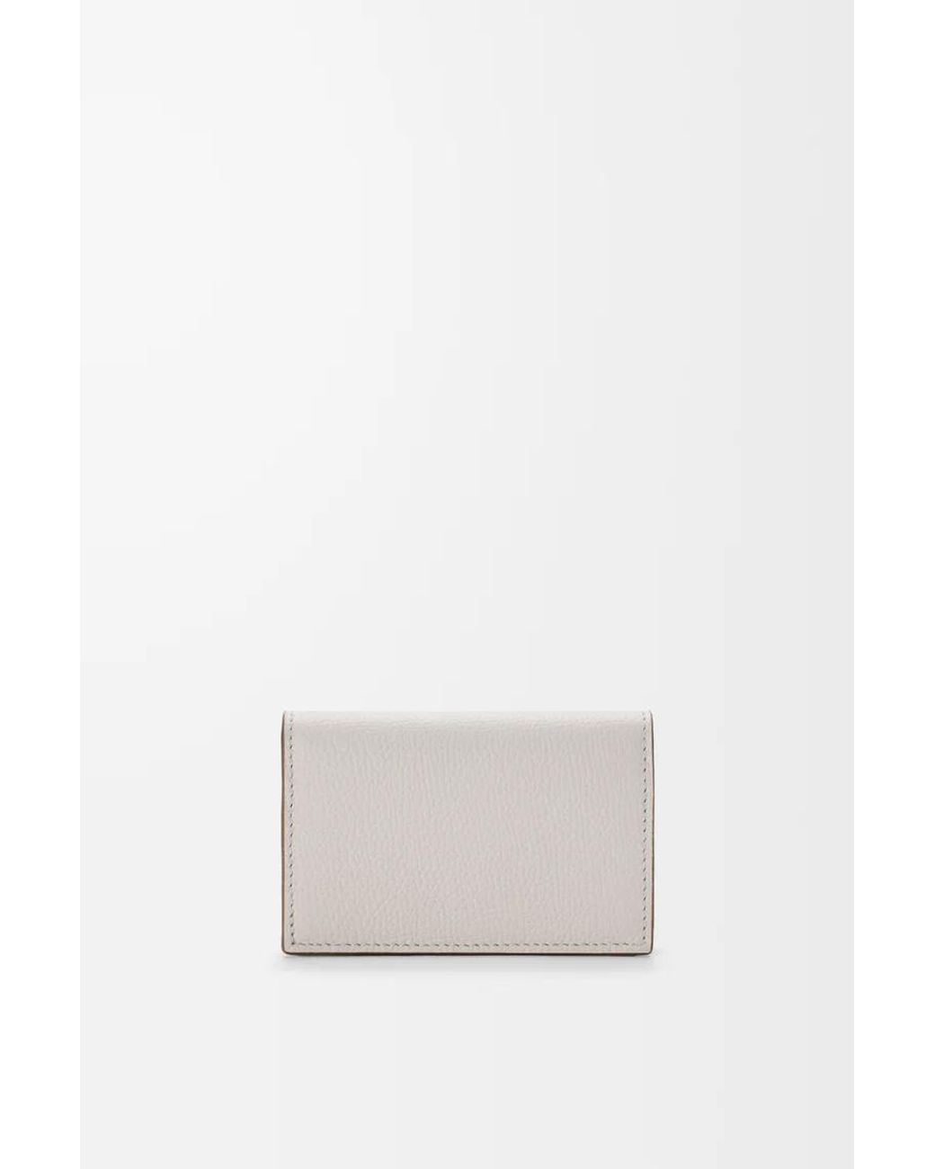 Loewe White Anagram Business Cardholder