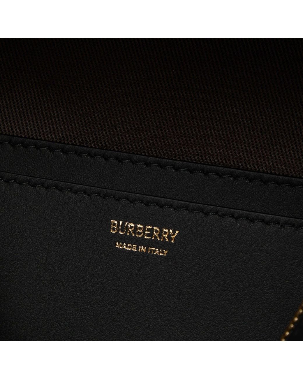 Burberry Black Burb Vanity Case Top Handle Bag