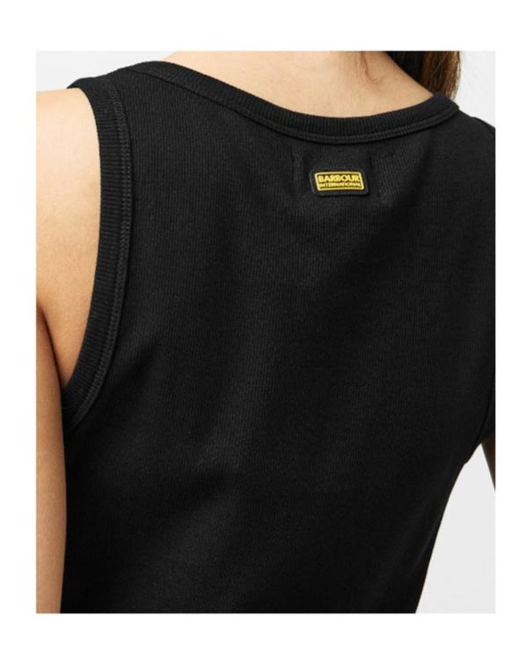 Barbour Black Sleeveless Dress