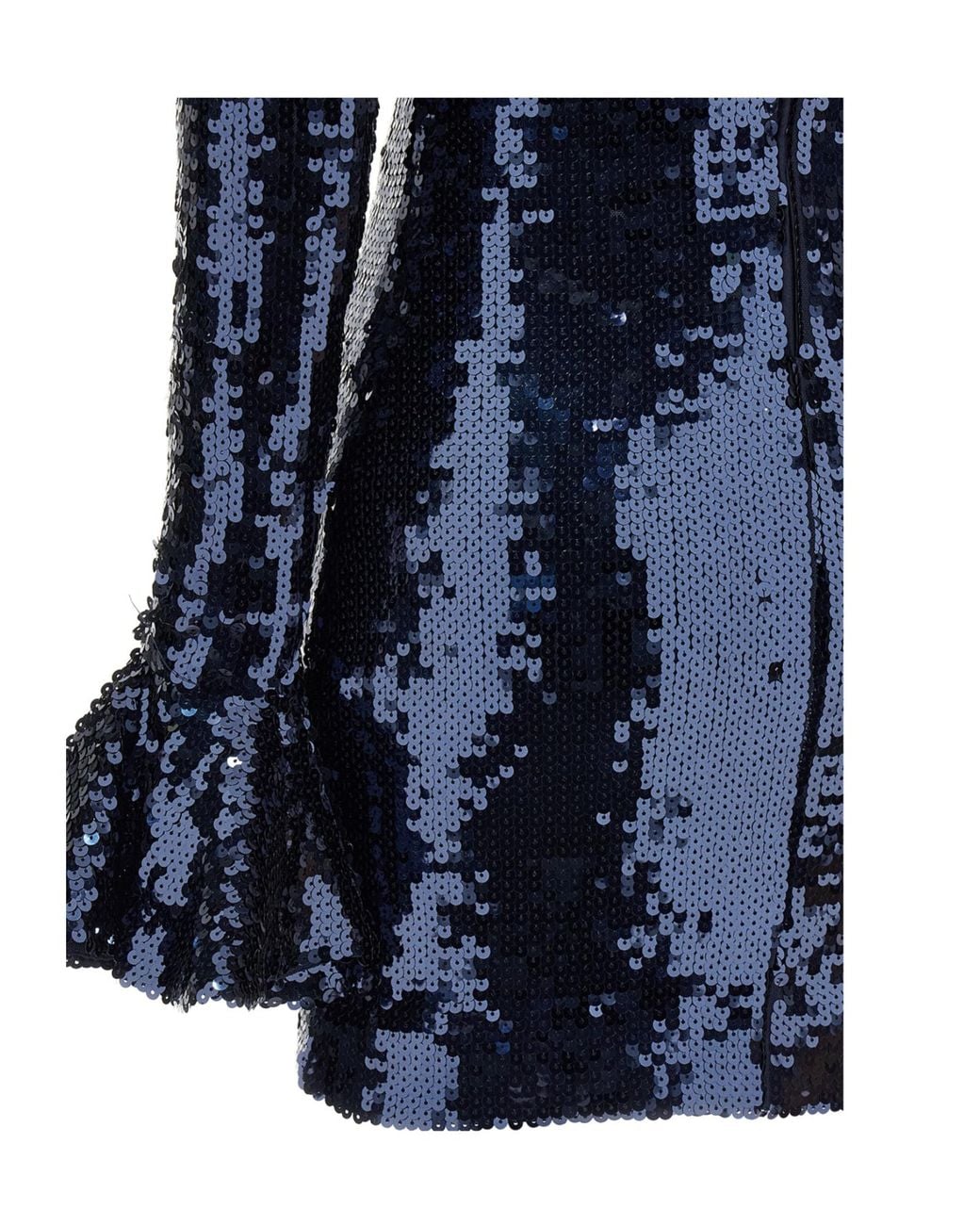 ROTATE BIRGER CHRISTENSEN Blue Sequin Dress