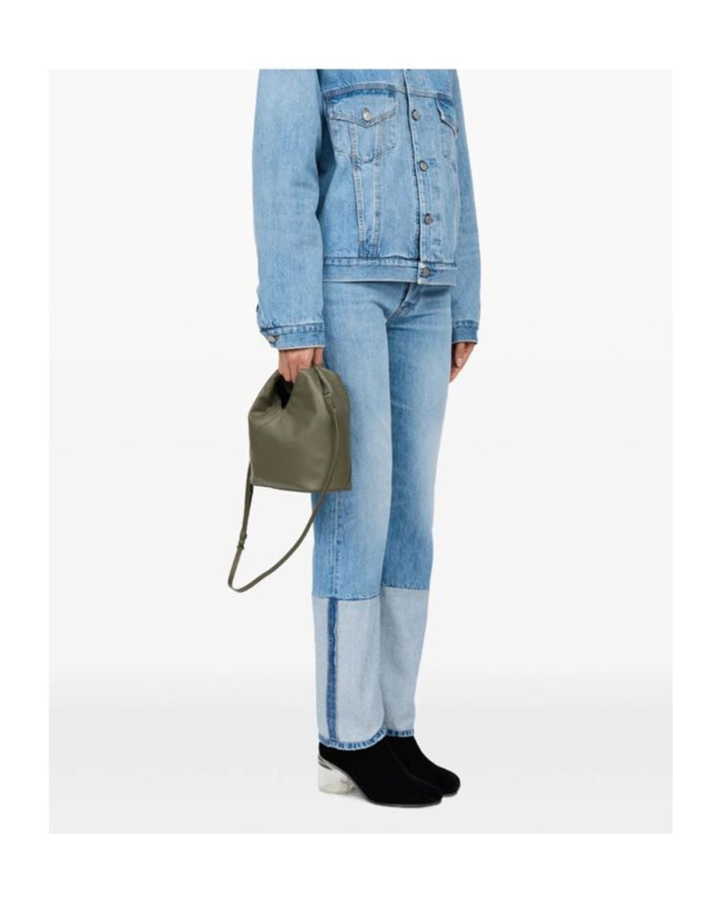 MM6 by Maison Margiela Natural Japanese Logo Detailed Crossbody Bag