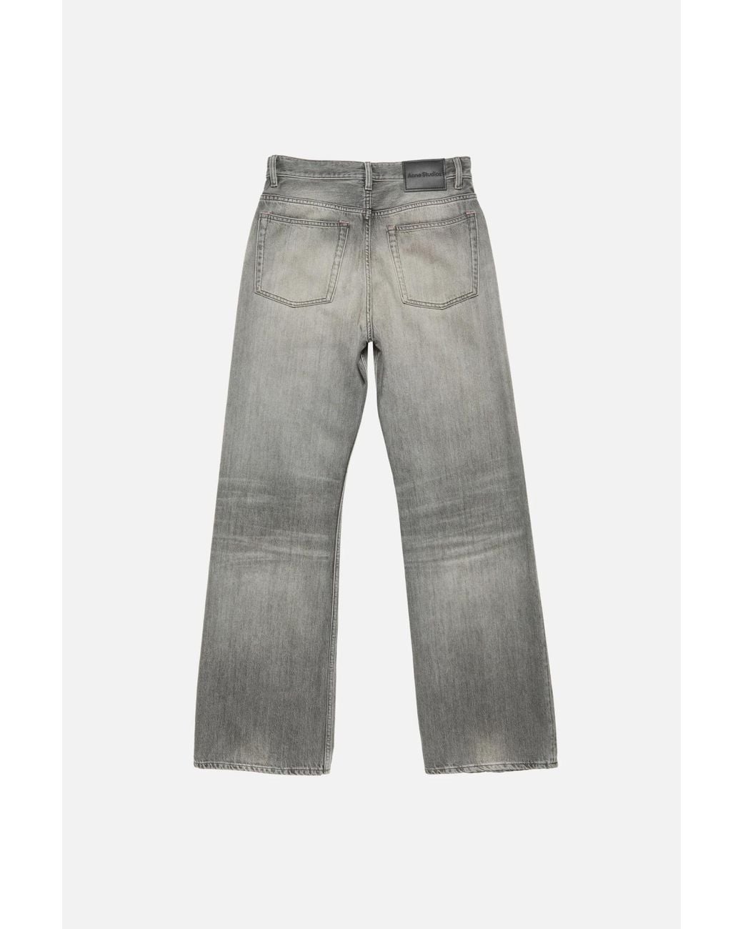 Acne Gray Orlando Flared Jeans for men
