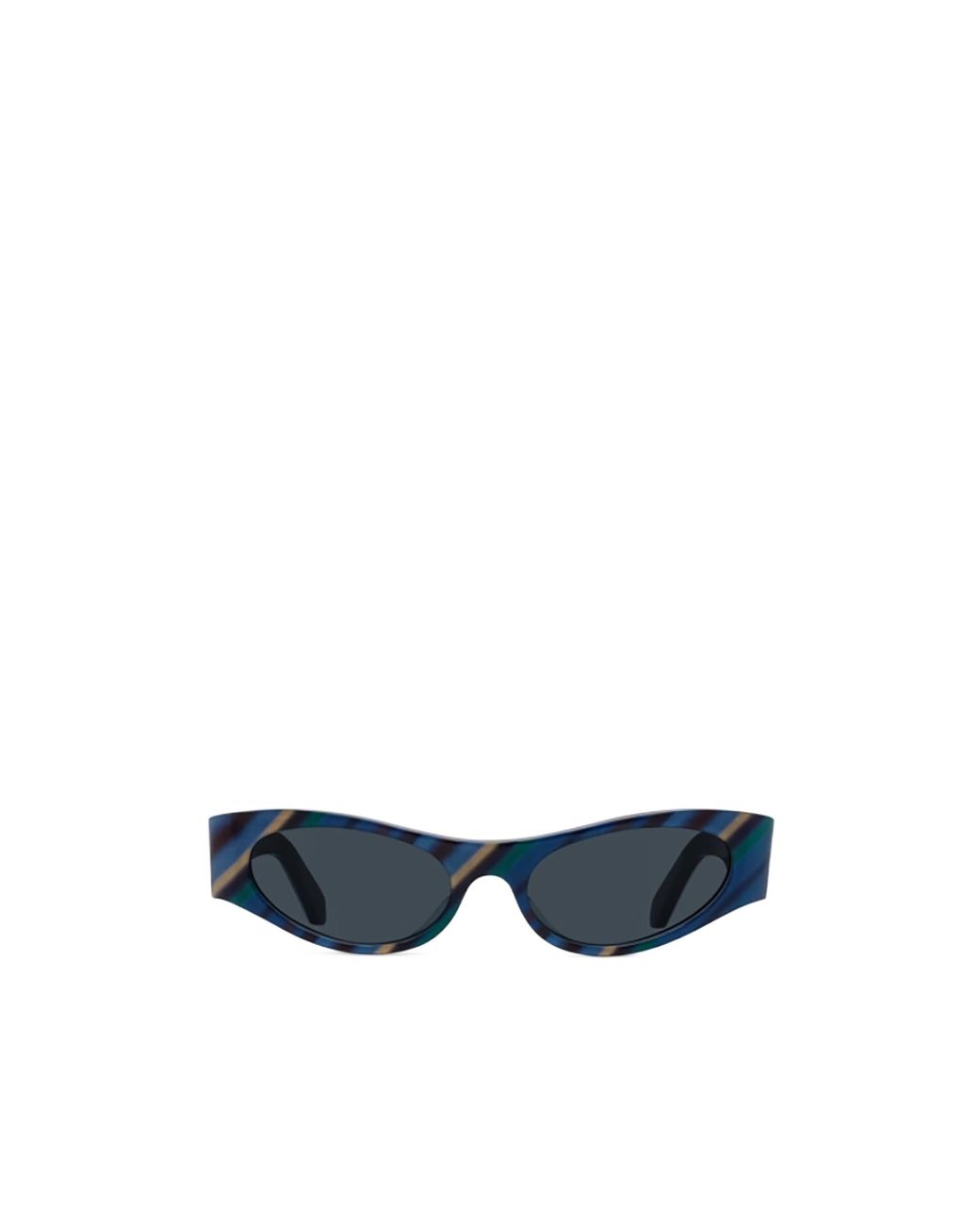 Loewe Blue Flash Slim Cat-Eye Frame Sunglasses for men