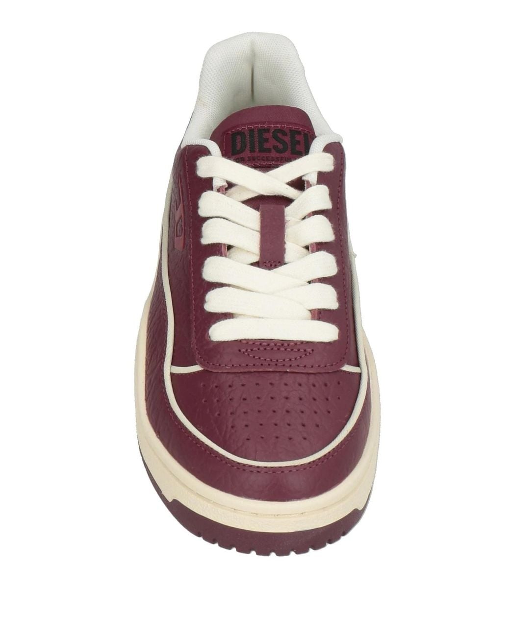 DIESEL Purple Minimalist Low-Top Sneakers