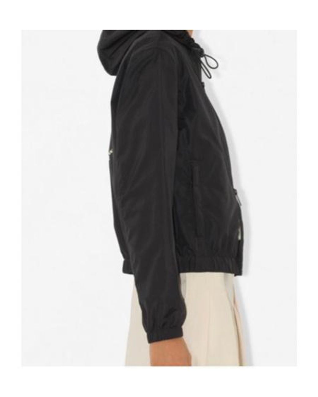 Burberry Black Nylon Knight Stamp Jacket