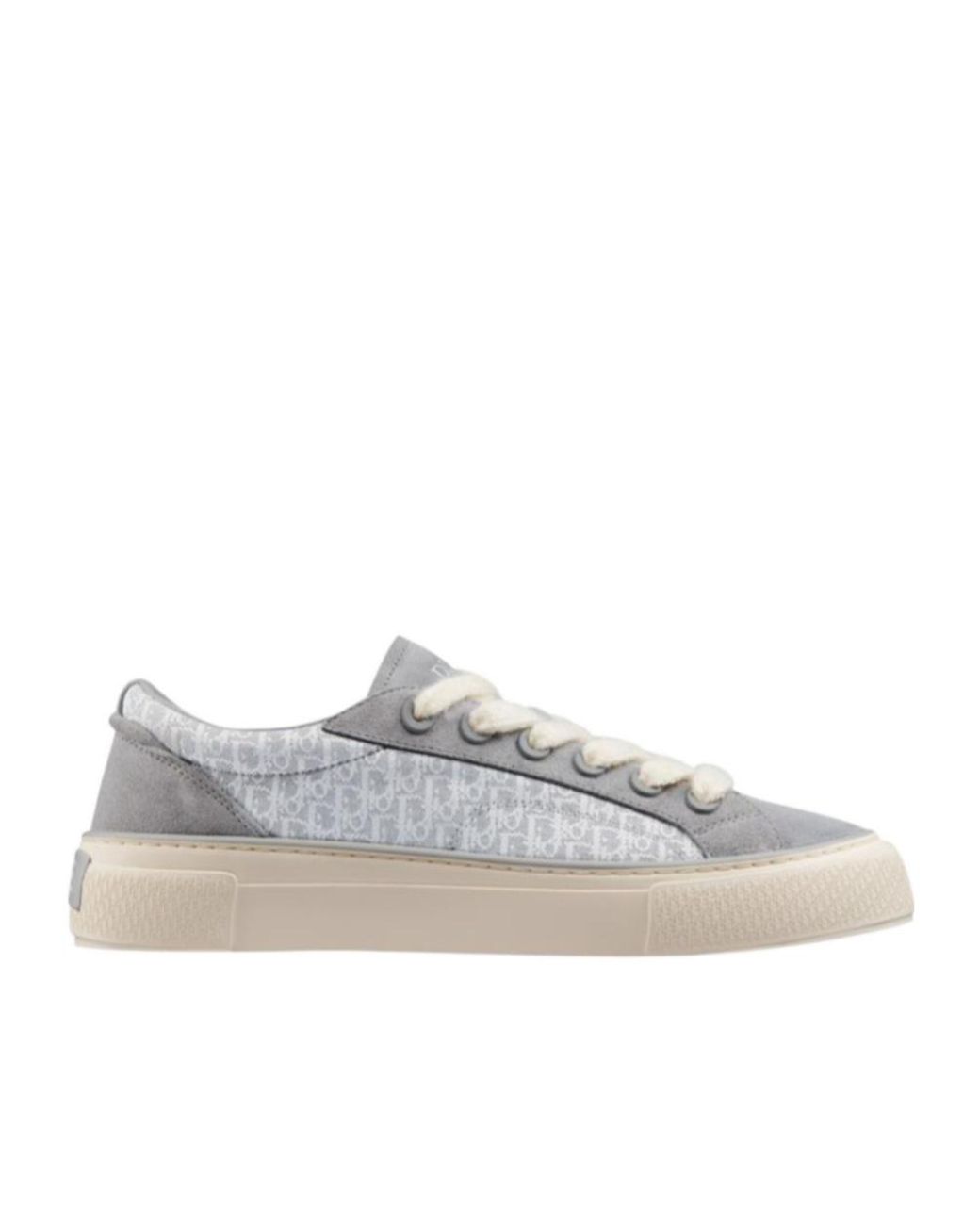 Dior Gray Homme B33 Low-Top Tennis Sneakers for men