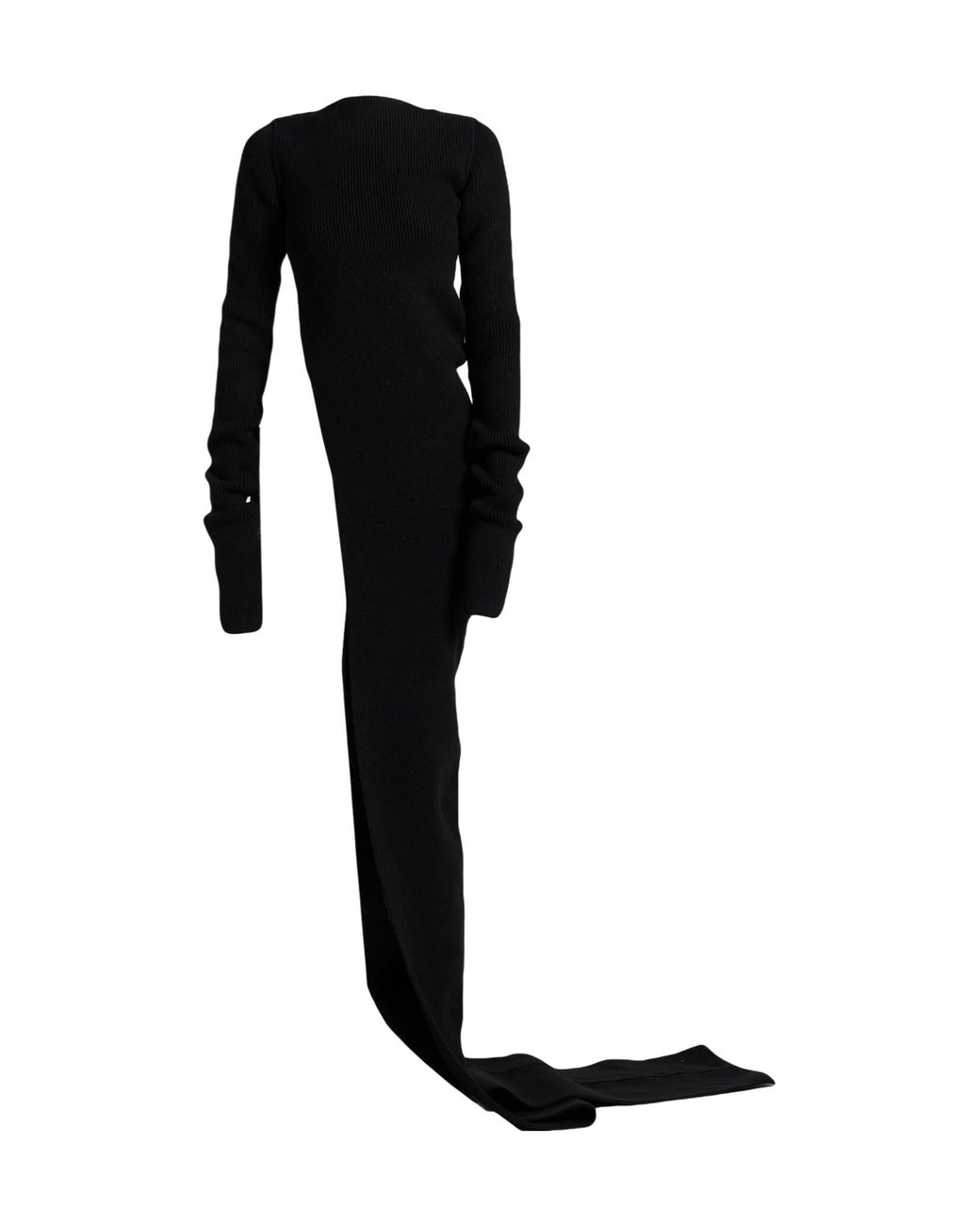 Rick Owens Black Sweater Cashmere, Virgin Wool, Elastane