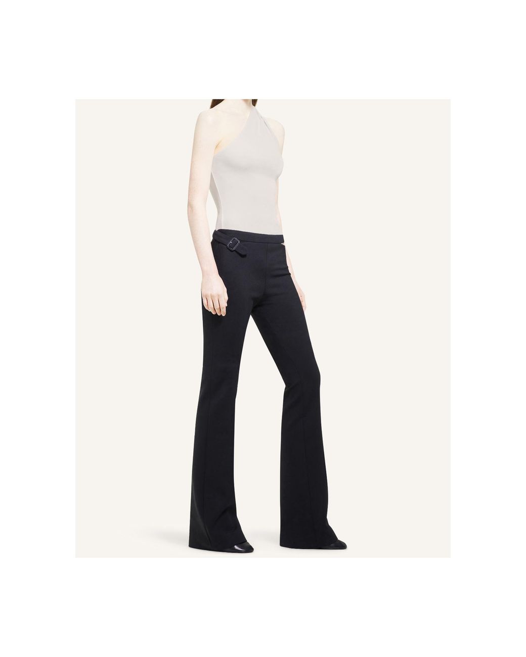 Courreges Blue Slash Trousers