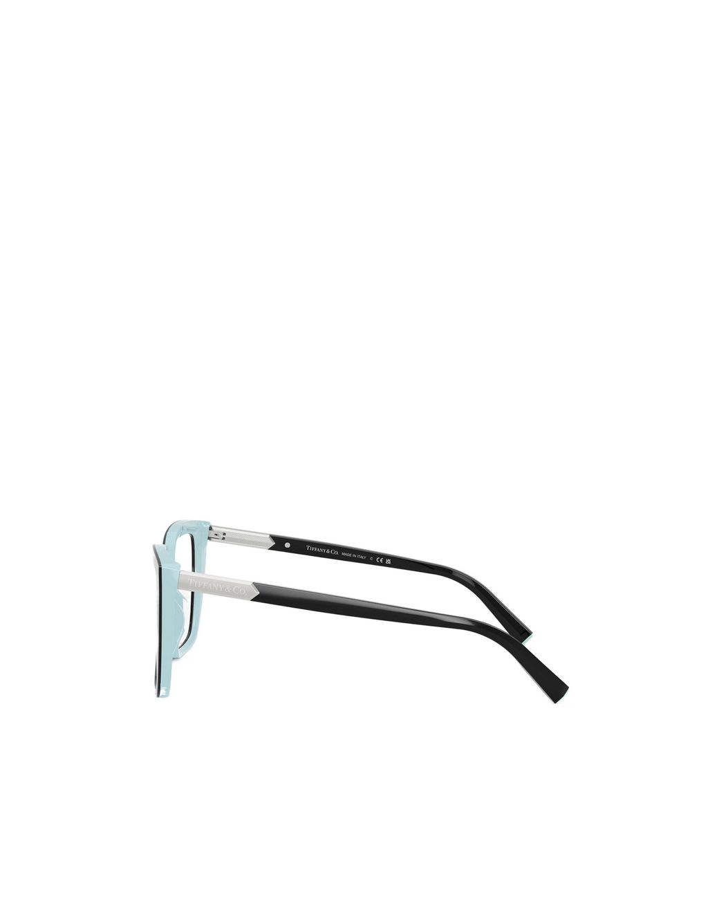 Tiffany & Co White Square Frame Glasses