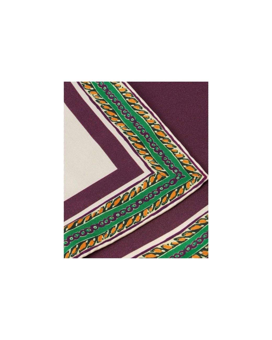 ALÉMAIS Multicolor Ruthie Floral-Print Silk-Twill Scarf