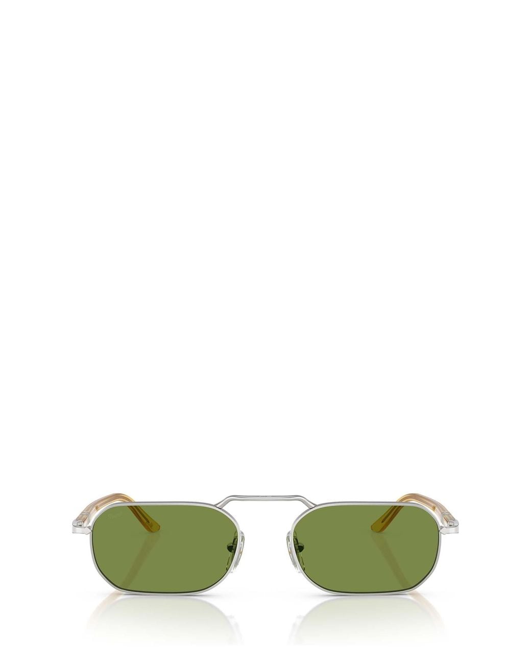 Persol Green Rectangular Frame Sunglasses for men