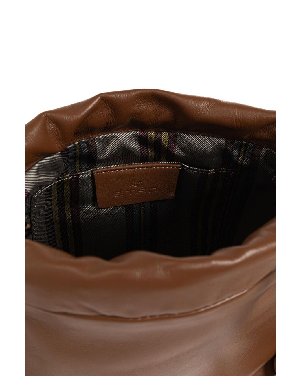 Etro Brown Kalispera Tassel Shoulder Bag