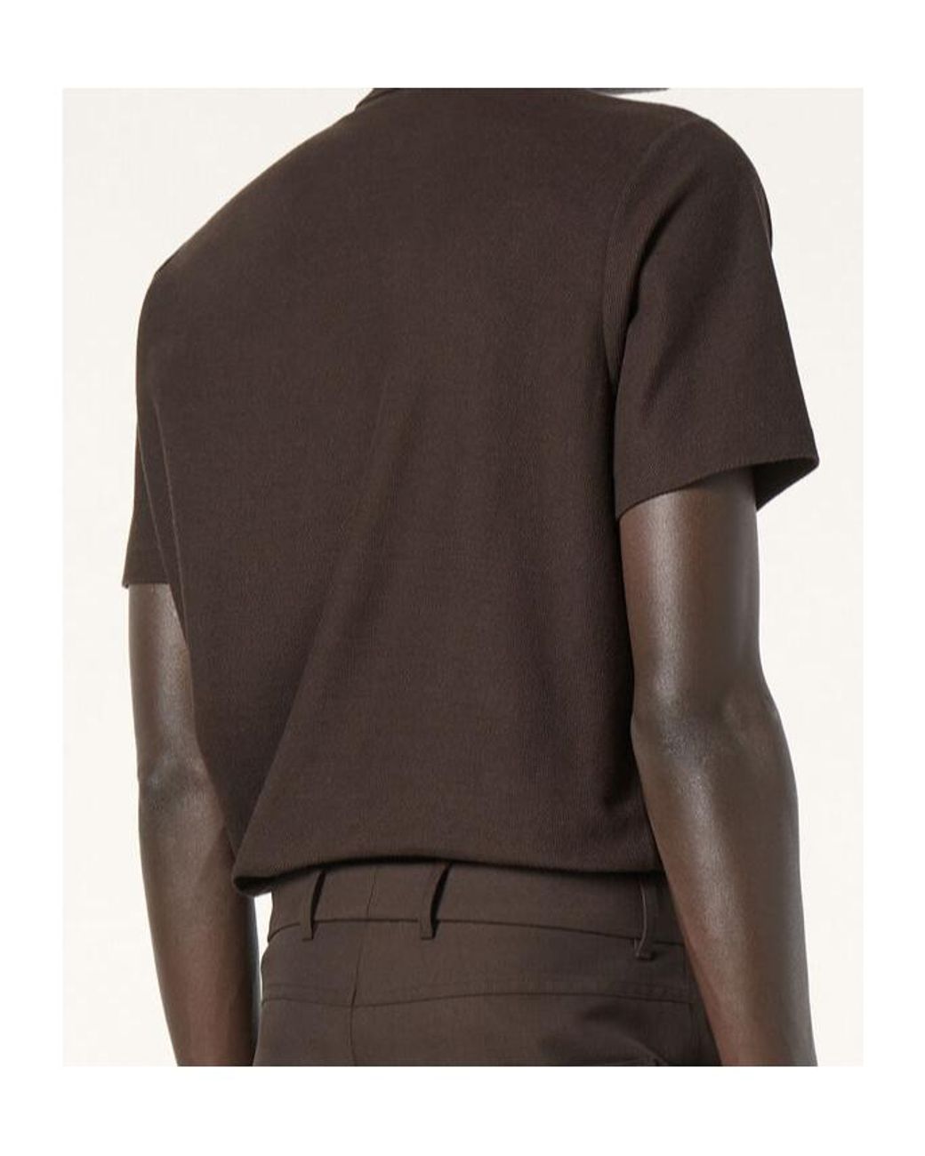 Loro Piana Brown Cerro Polo Shirt for men