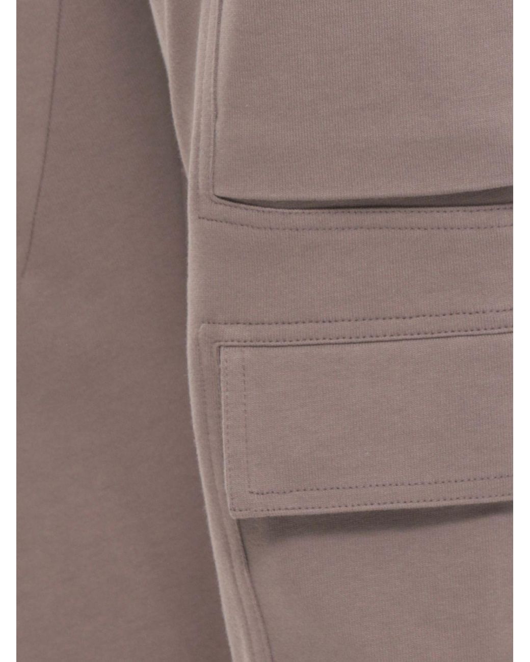 Rick Owens Gray Cargo Joggers for men