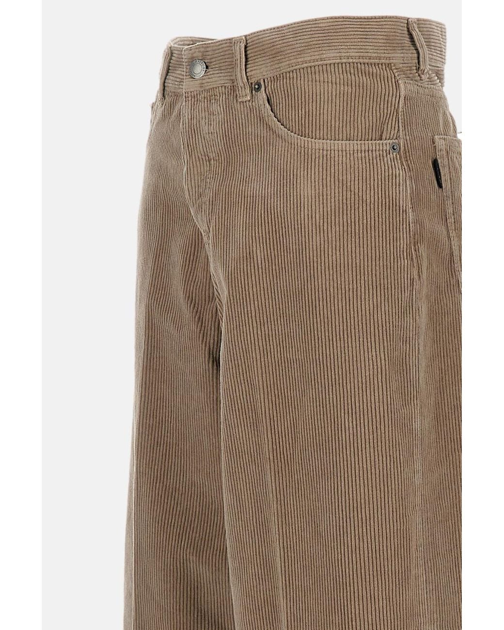Haikure Natural Bethany Corduroy Wide-Leg Pants