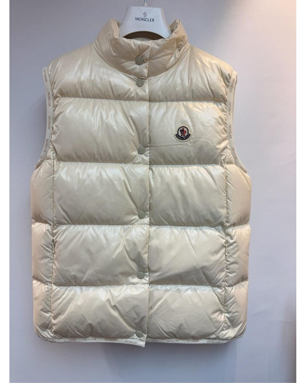 Moncler Natural Badia Down Gilet