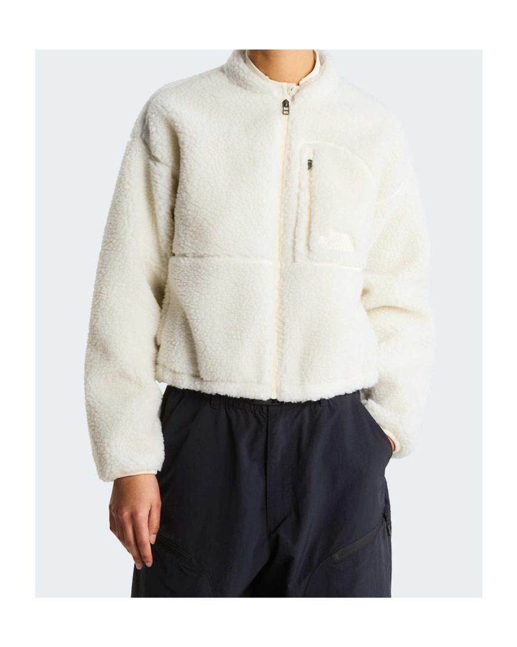 The North Face White Extreme Pile 2 Jacket