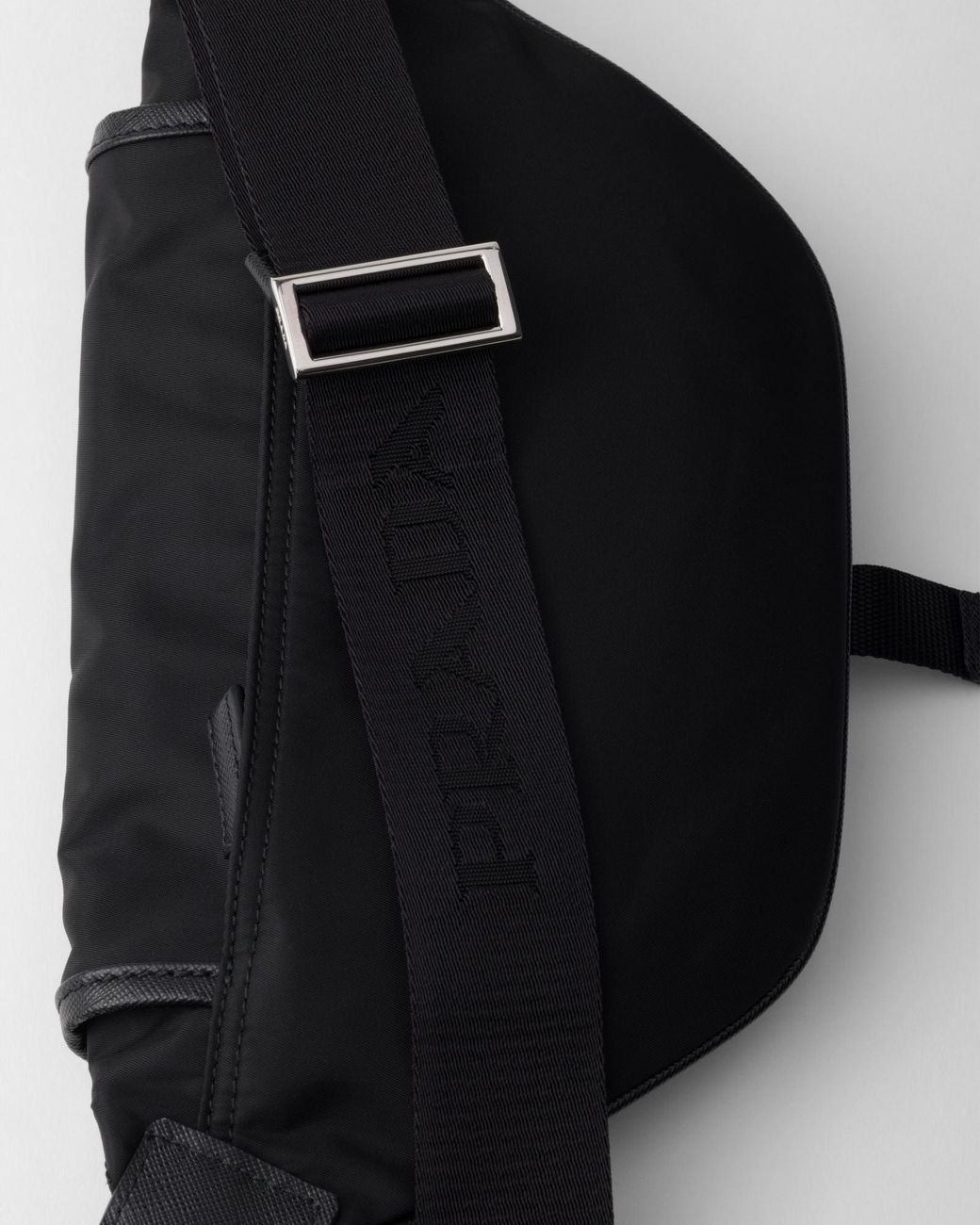 Prada Black Re-Nylon And Saffiano Leather Shoulder Bag for men