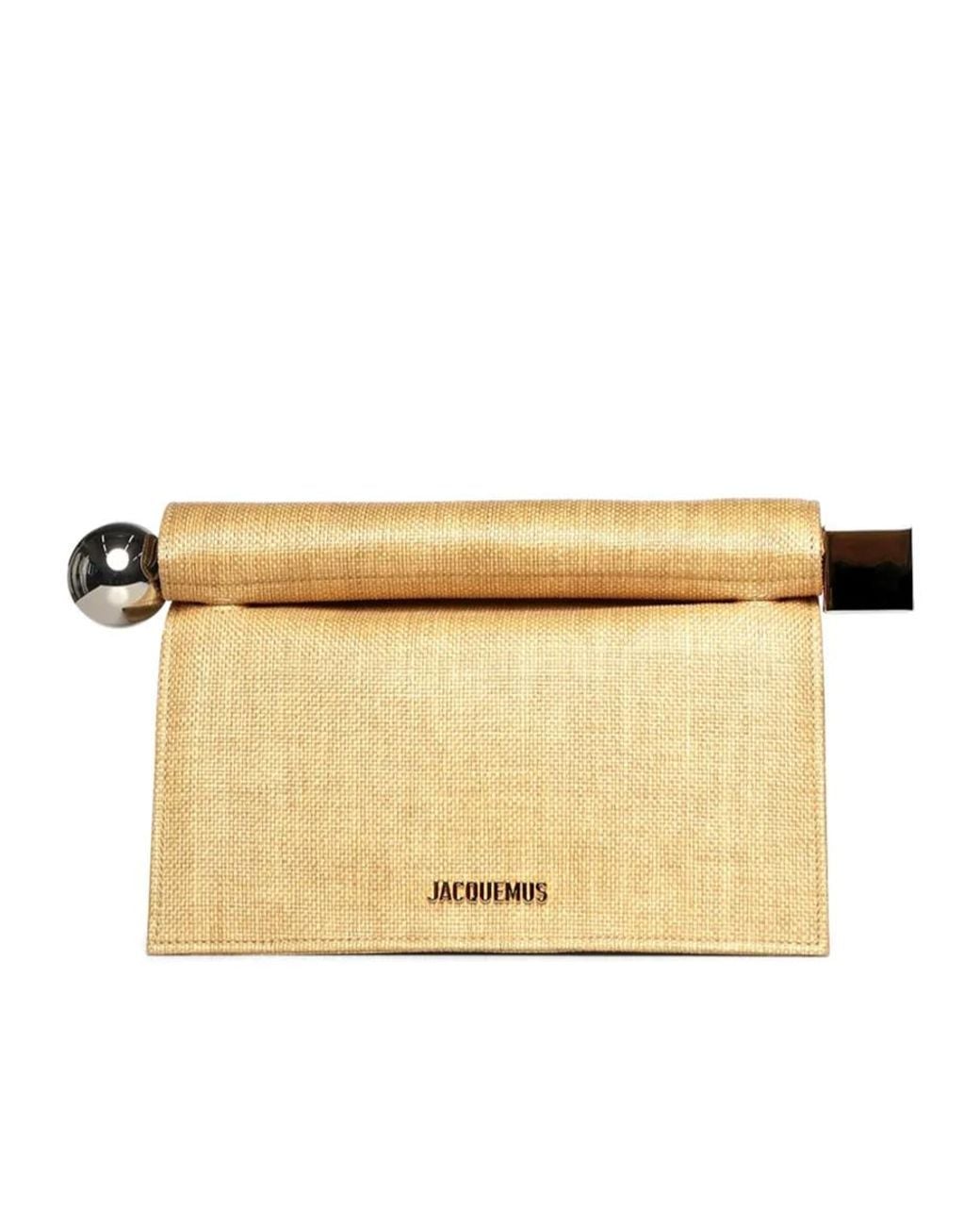 Jacquemus Natural Top Handle Shoulder Bag