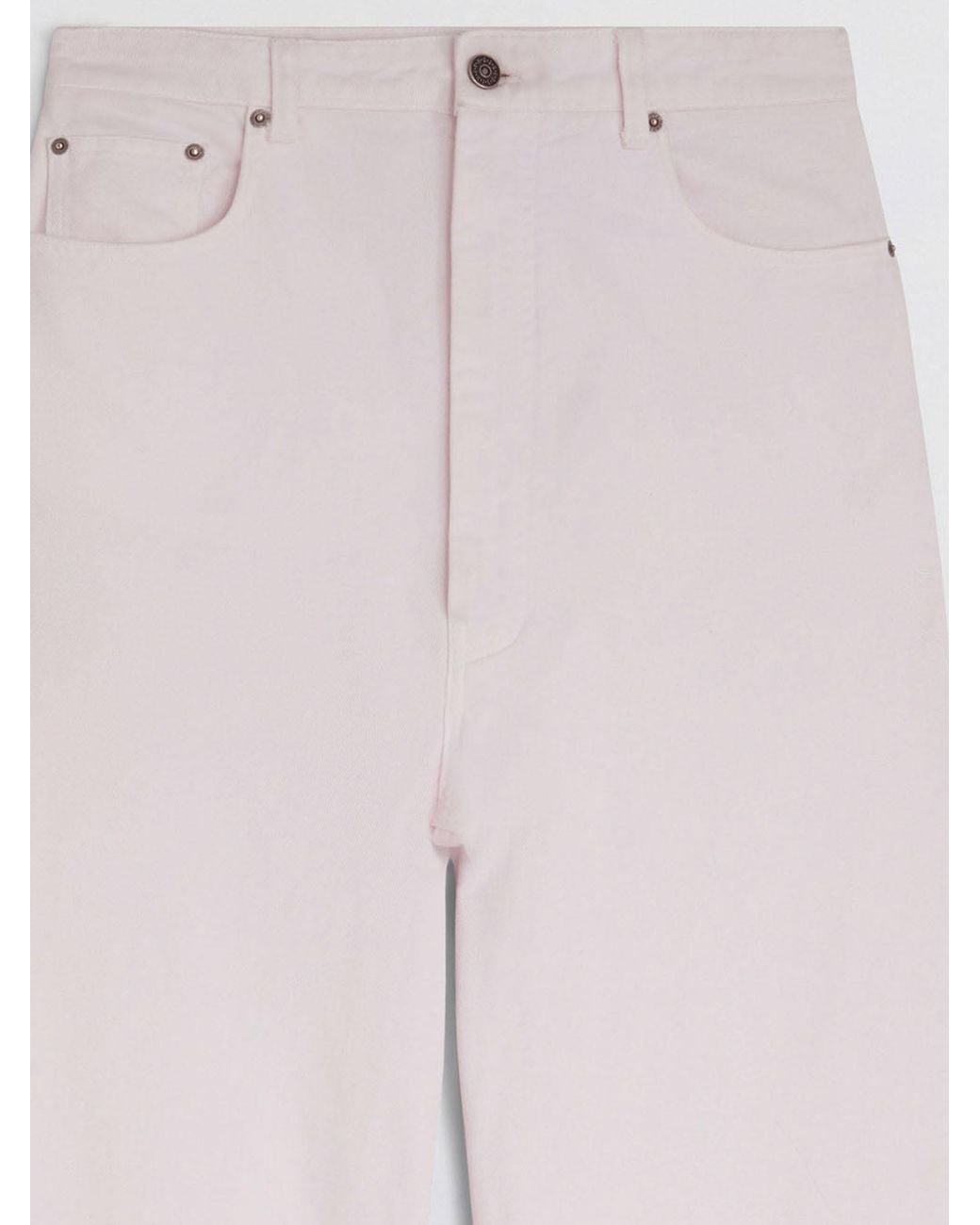 Phoebe Philo White Drop Jeans