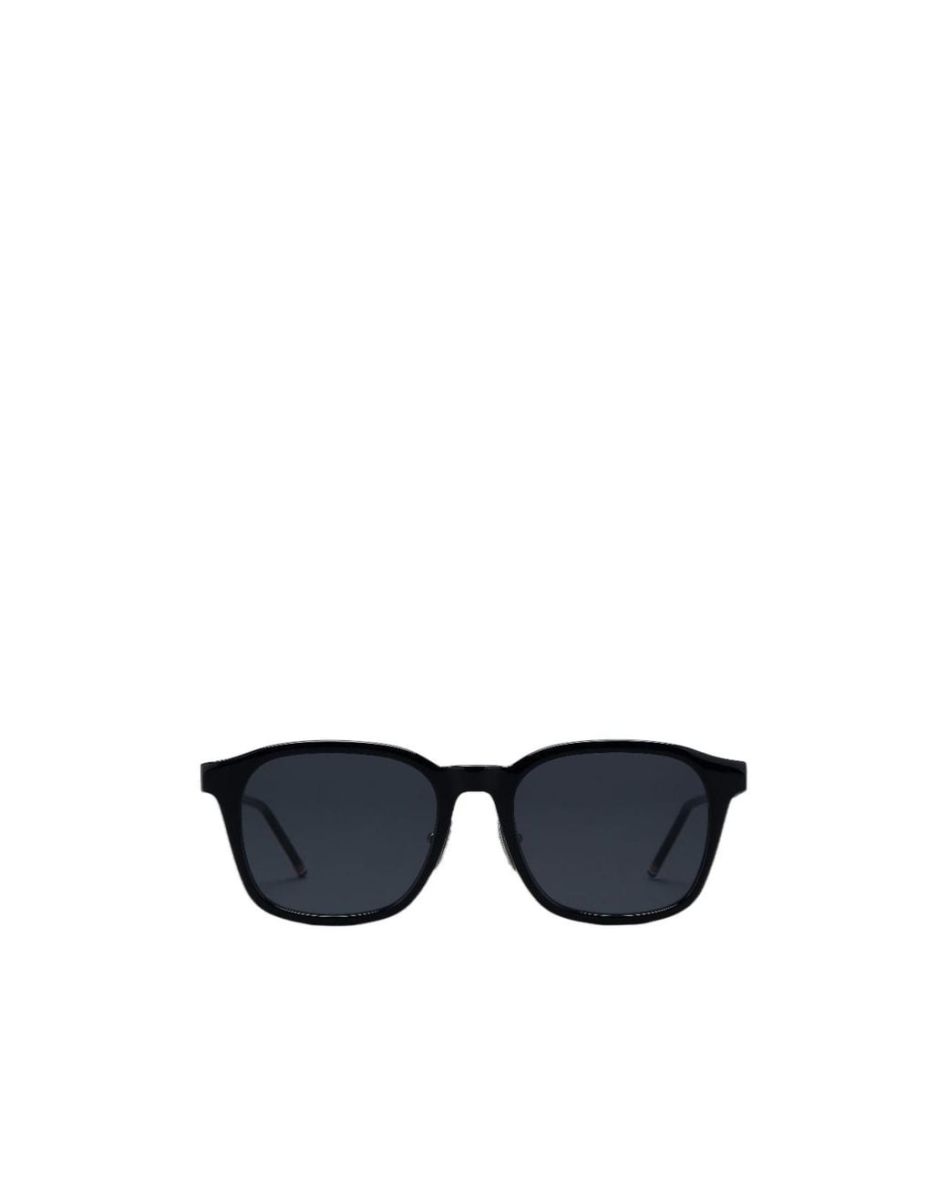 Thom Browne Blue Eyewear Square Frame Sunglasses for men