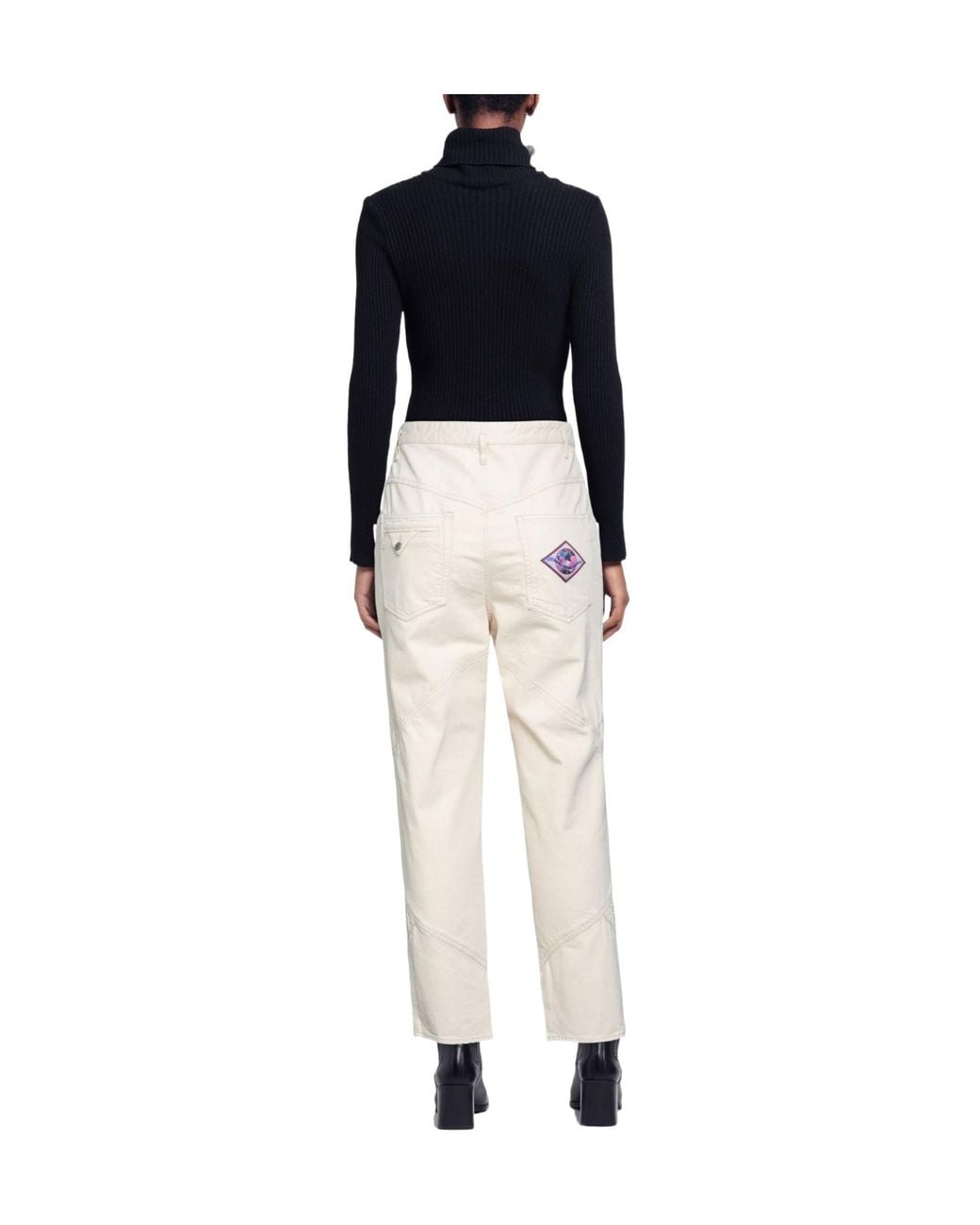 Isabel Marant Natural Denim Trousers