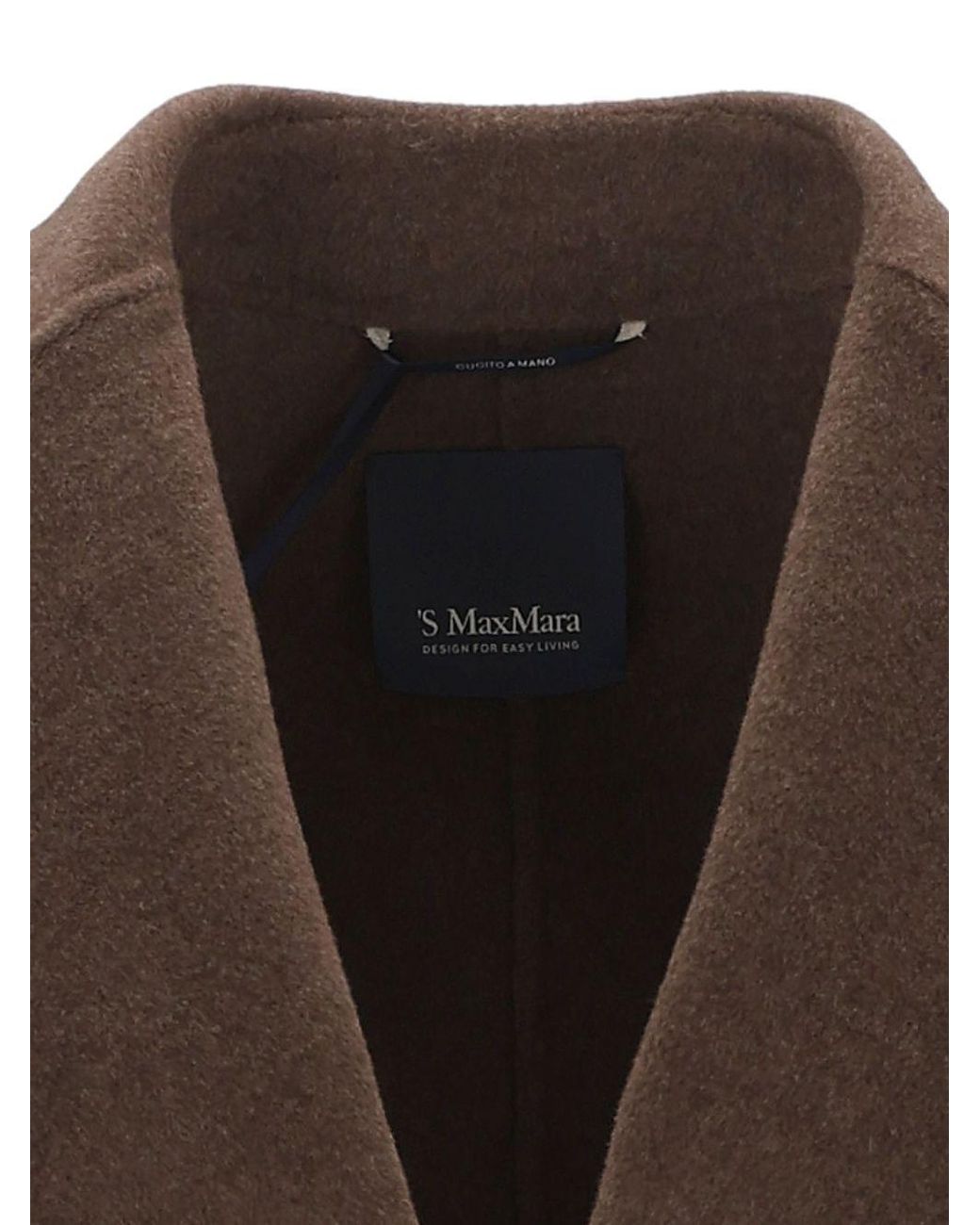 Max Mara Brown 'S Smmpace Belted Coat