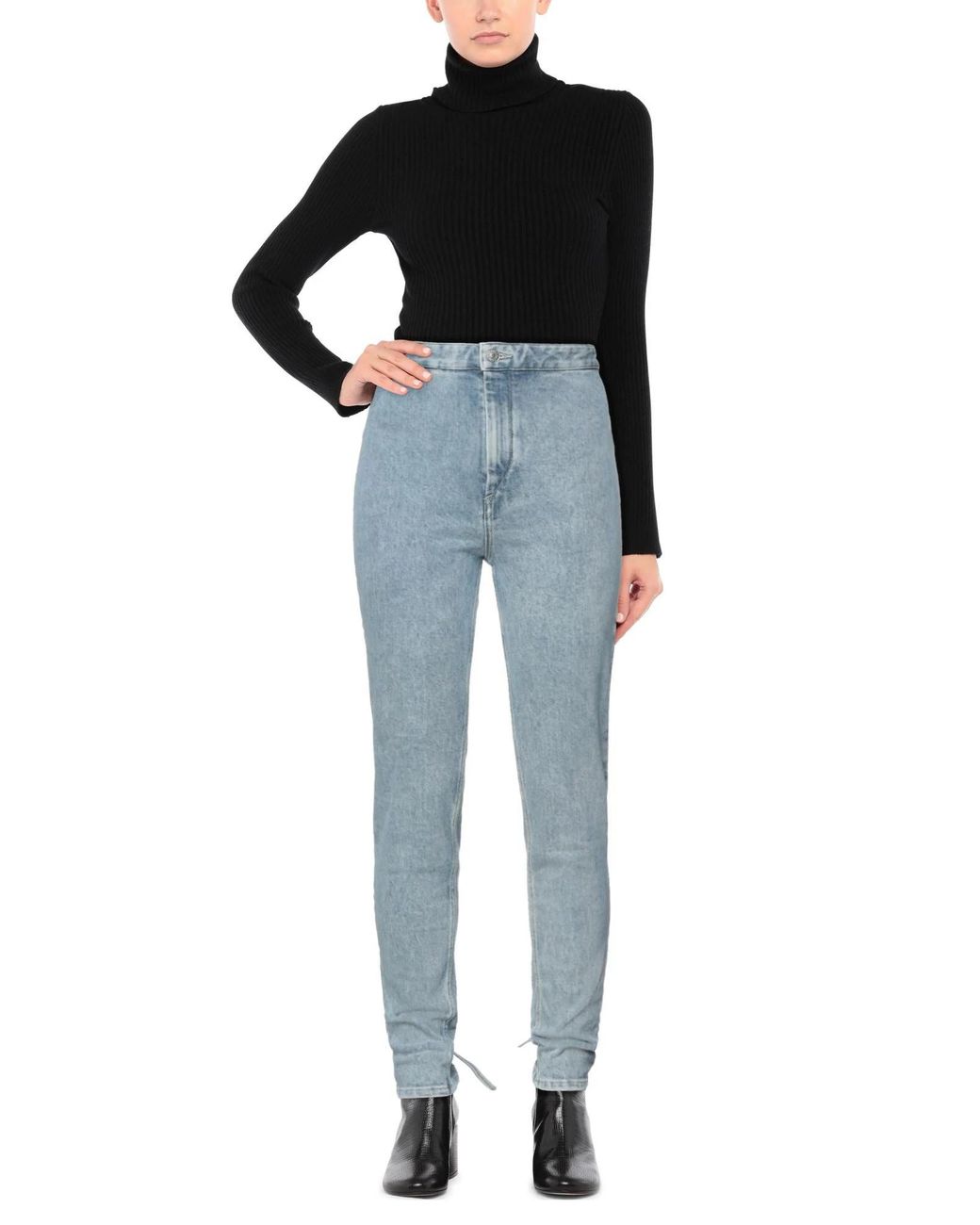 Isabel Marant Blue Light Wash Skinny Jeans