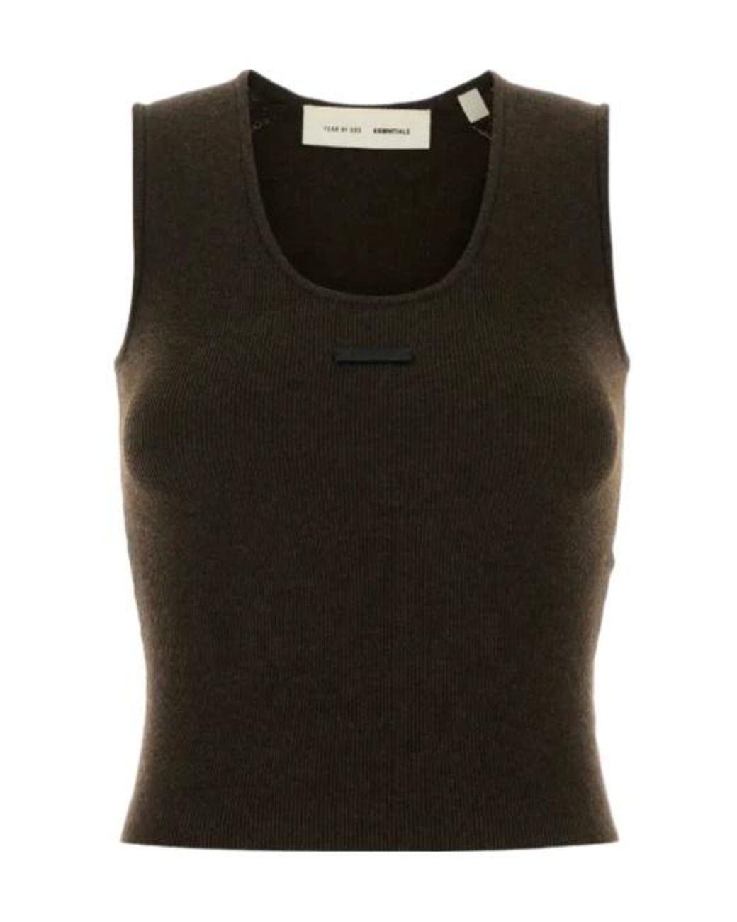 Fear Of God Black Sleeveless Vest